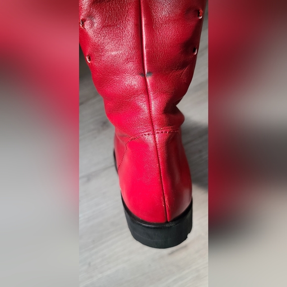 VINTAGE Chanel combat boots - Picture 8 of 9